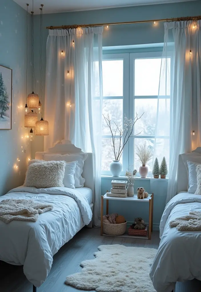 30 Toca Boca Room Ideas Big Family House Bedroom Twins Edition - 16. Winter Wonderland