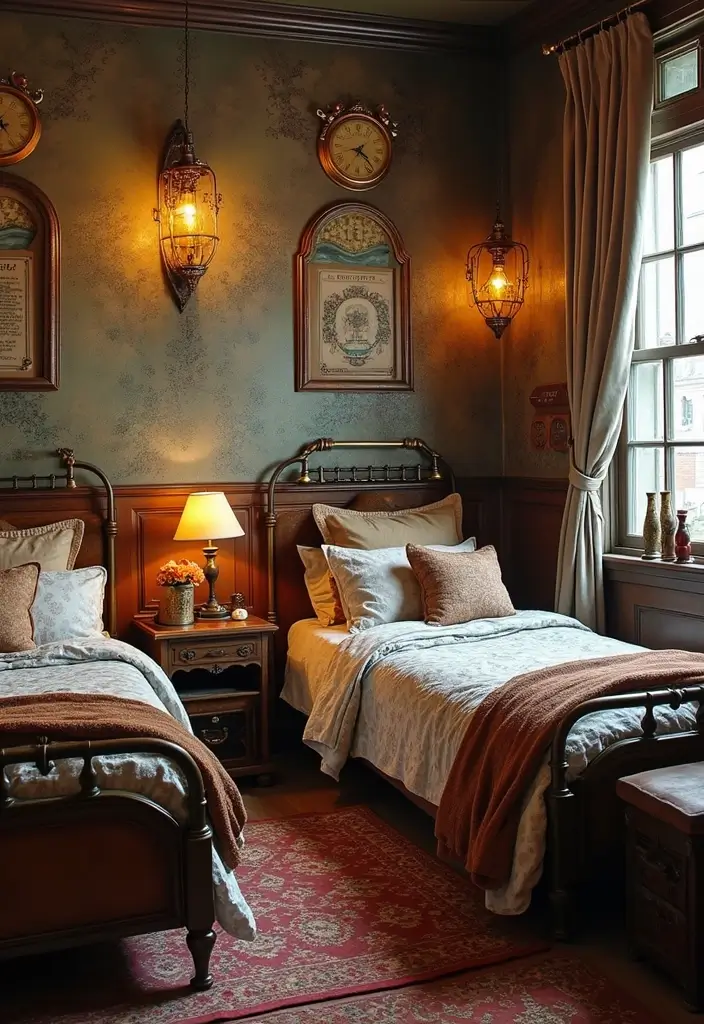 30 Toca Boca Room Ideas Big Family House Bedroom Twins Edition - 17. Steampunk Adventure