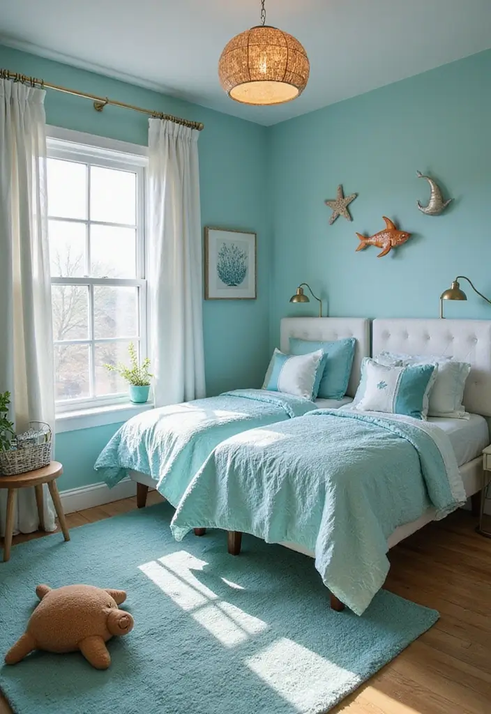 30 Toca Boca Room Ideas Big Family House Bedroom Twins Edition - 28. Ocean Explorer