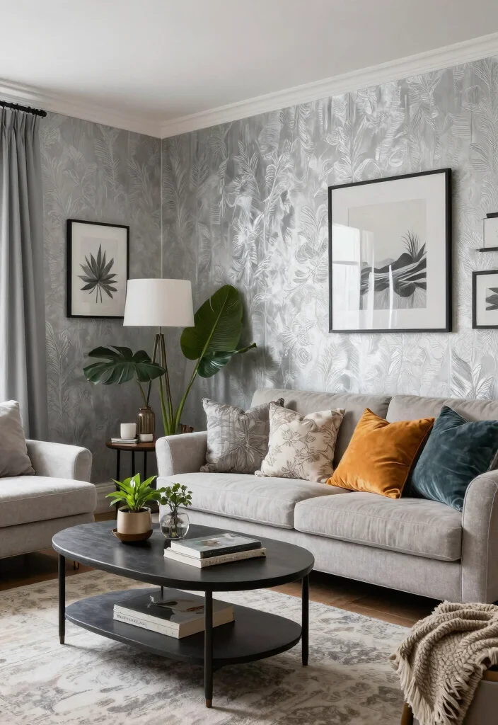 15 Silver Wallpaper Living Room Ideas for Subtle Glam Shine - Conclusion 1