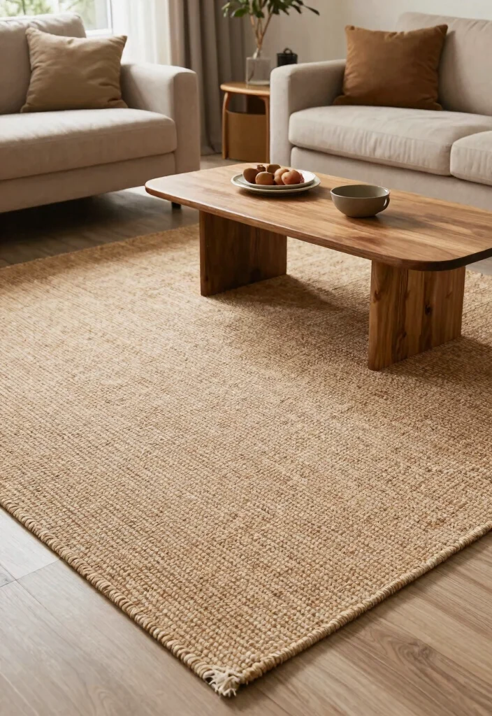 16 Best Rugs for Living Room That Elevate Any Space - 14. Natural Fiber Rug 1