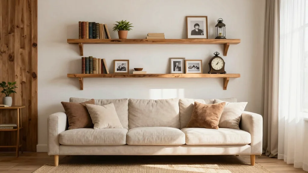 16 DIY Floating Shelves Living Room Ideas Budget Friendly Chic