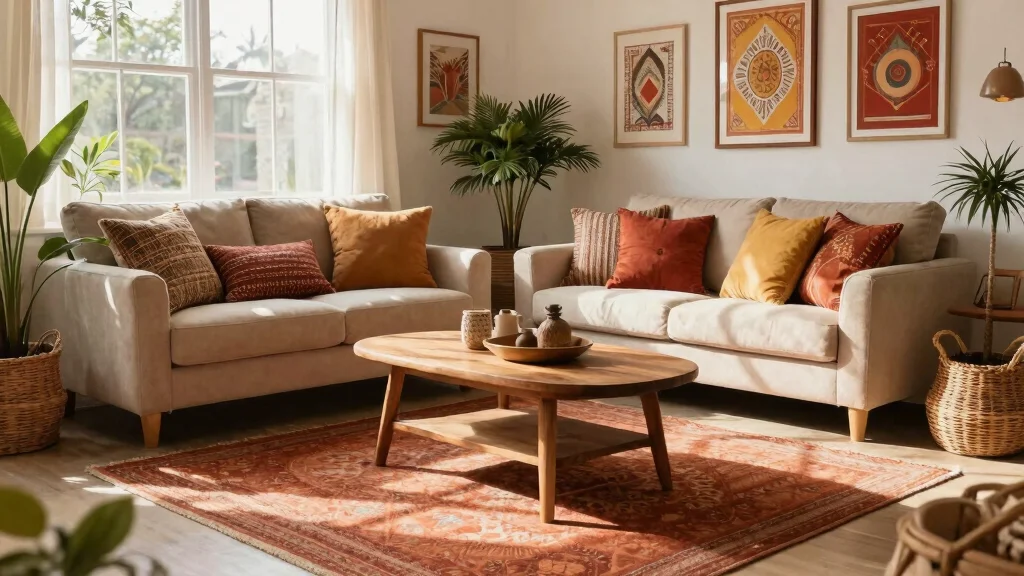 16 Terracotta Rug Living Room Ideas for Warm Earthy Charm
