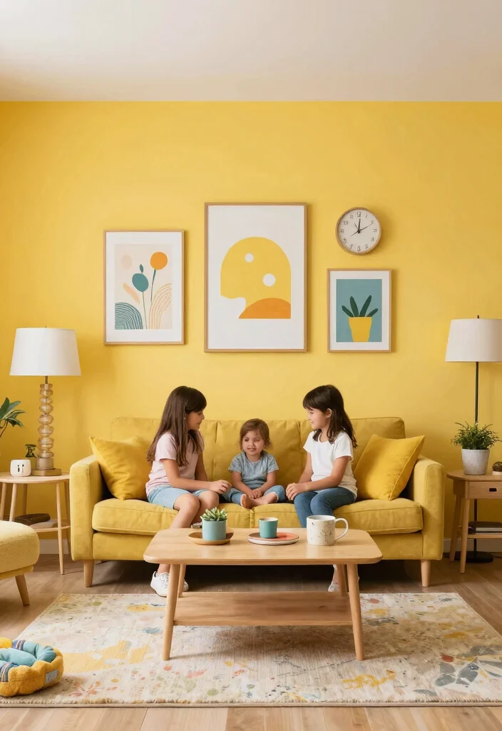 16 Yellow Wall Living Room Ideas: Cheerful Bold Accent - Conclusion 1