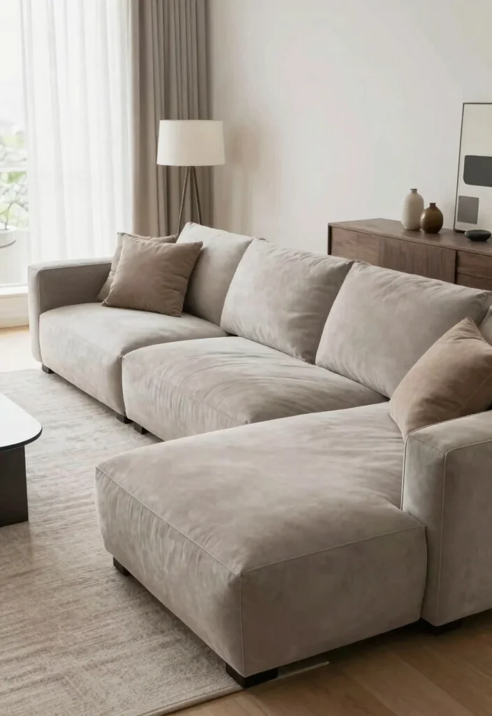 17 Modern Sofa Designs for Living Room: Sleek New Looks - 17. The Modular Marvel 1