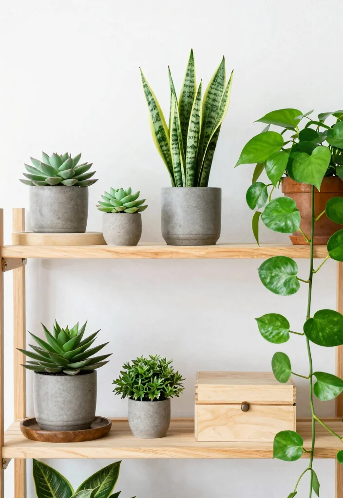 17 Styling Shelves Living Room Ideas Designer Approved Tips - 3. Incorporate Natural Elements 1