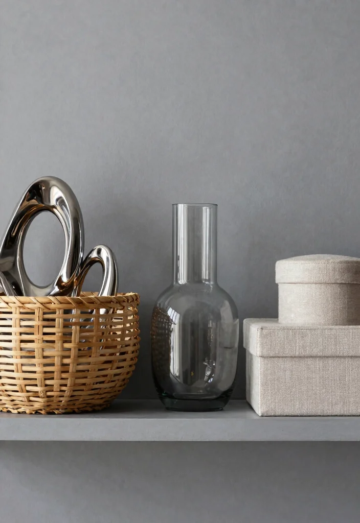 17 Styling Shelves Living Room Ideas Designer Approved Tips - 4. Mix Textures for Interest 1