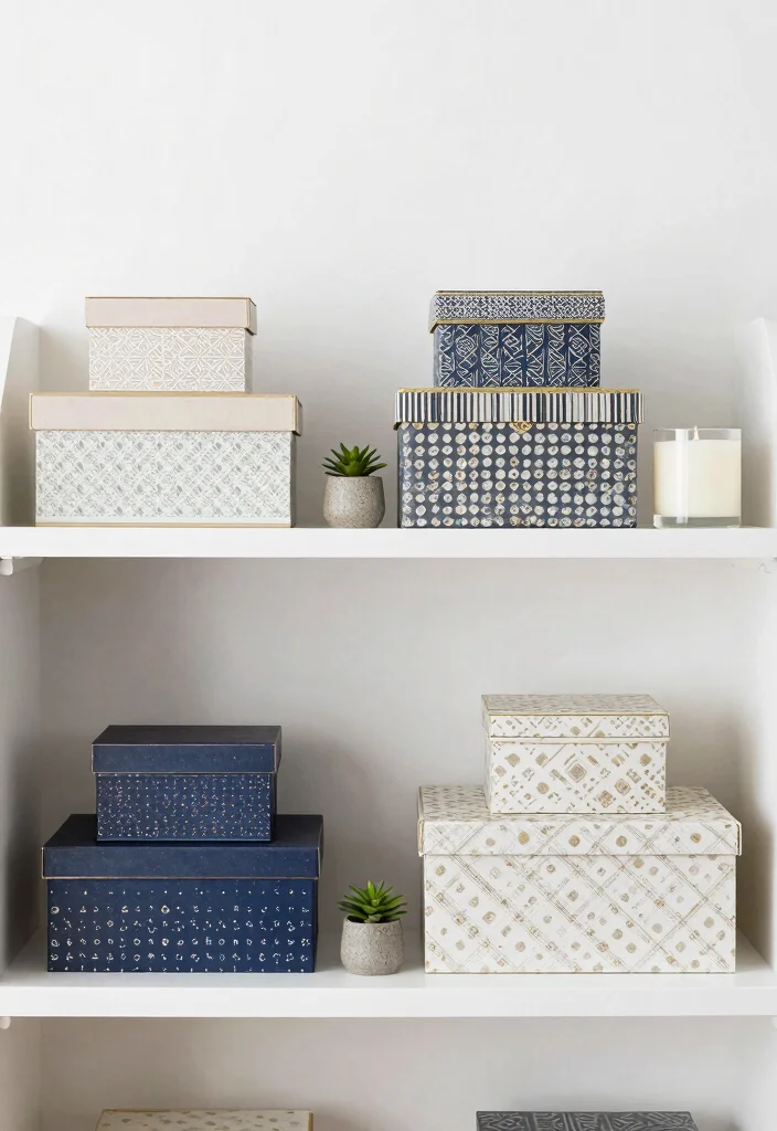 17 Styling Shelves Living Room Ideas Designer Approved Tips - 9. Utilize Decorative Boxes 1