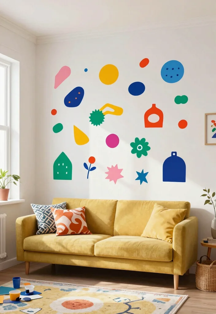 17 Wall Stickers Living Room Wallpapers Easy Style Upgrade - 10. Customizable Kits 1