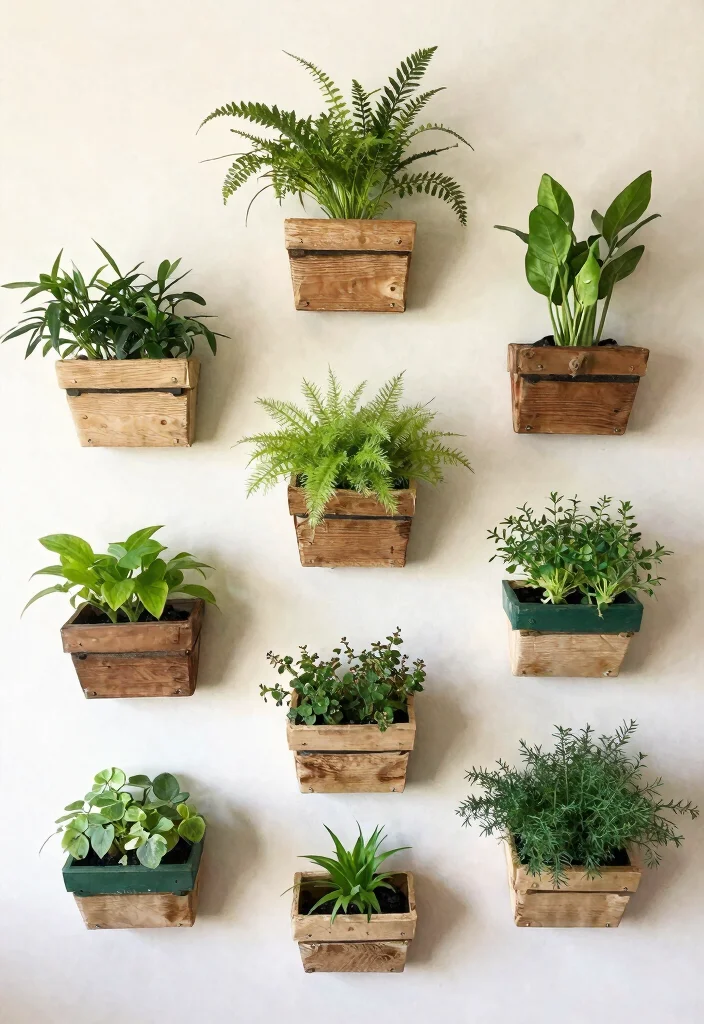 12 Farmhouse Classroom Decor Ideas on a Teacher Budget - 11. Simple DIY Wall Planters 1