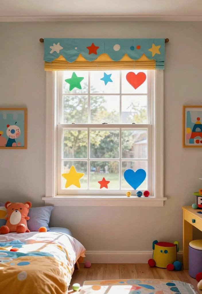 12 Farmhouse Window Trim Ideas That Work With Vinyl Windows - 10. Fun Shapes and Cutouts 1
