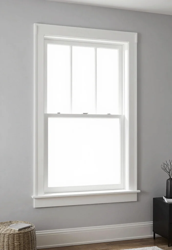 12 Farmhouse Window Trim Ideas That Work With Vinyl Windows - 3. Minimalist Trim Designs 1
