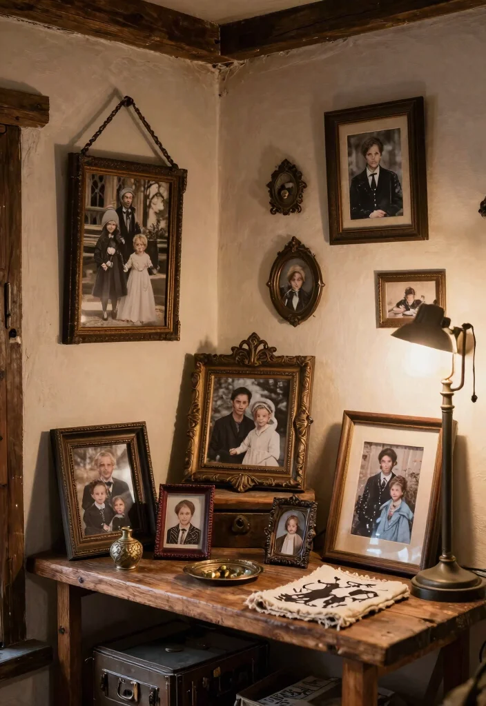 12 Gothic Farmhouse Design Ideas That Don't Look Overdone - 12. Personalized Gothic Touches 1
