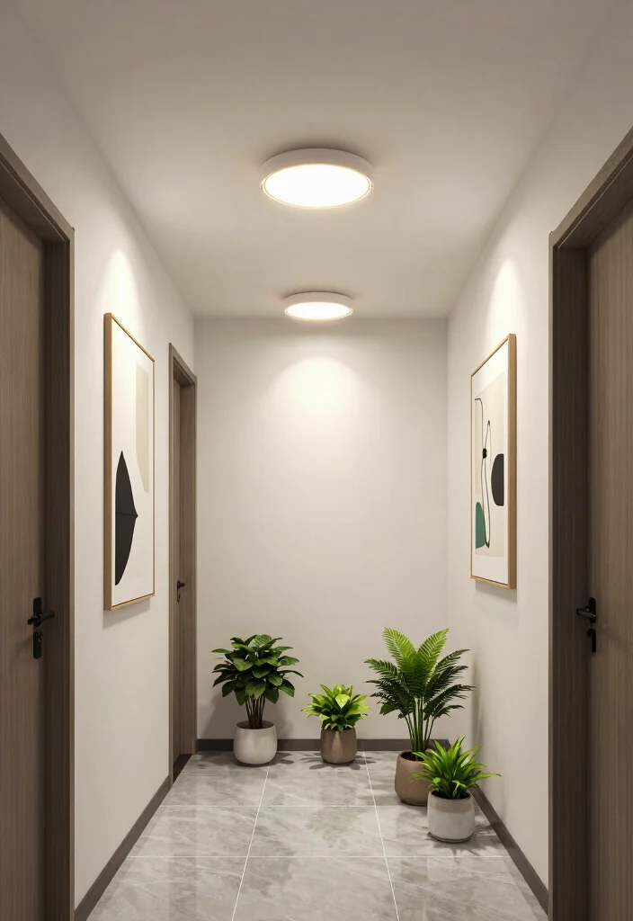 12 Hallway Ceiling Lights That Brighten Narrow Dark Spaces - 10. Unique Wall-Mounted Ceiling Lights 1