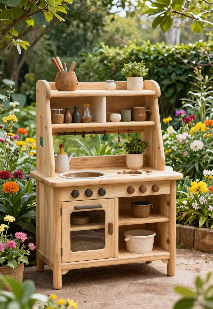 12 Outdoor Mud Kitchens for Kids That Actually Rinse Clean - 7. Eco-Friendly Materials 1