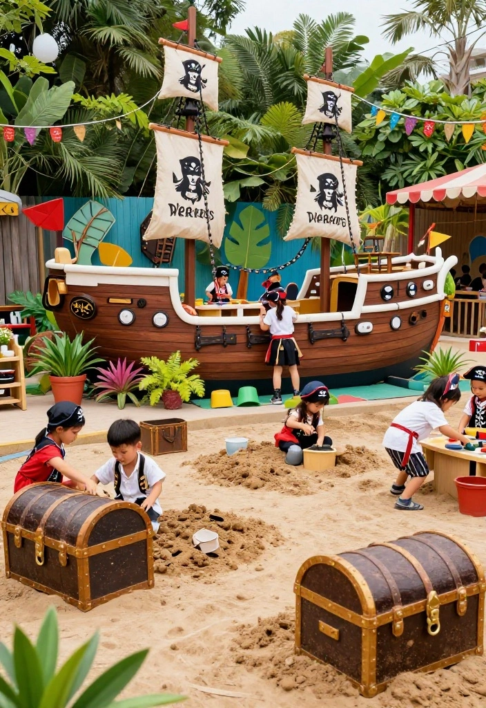 12 Outdoor Mud Kitchens for Kids That Actually Rinse Clean - 9. Themed Mud Kitchens 1