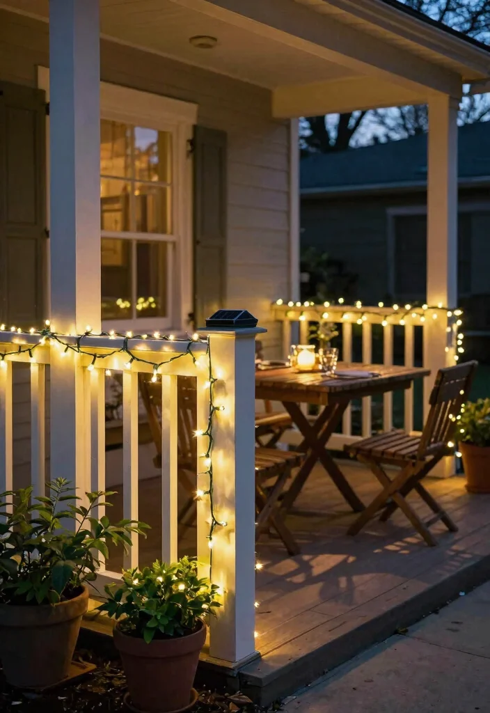 12 Spring Porch Decor Ideas That Transition Easily From Winter - 6. Eco-Friendly Lighting Options 1