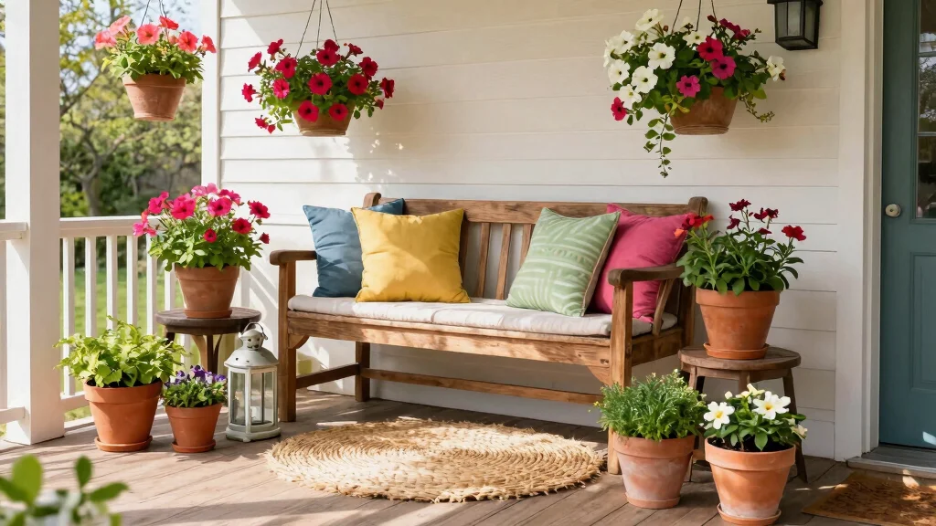12 Spring Porch Decor Ideas That Transition Easily From Winter