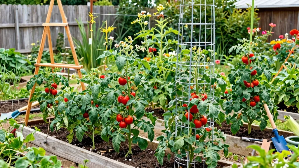 12 Tomato Trellis Ideas That Support Heavy Vines Without Tipping