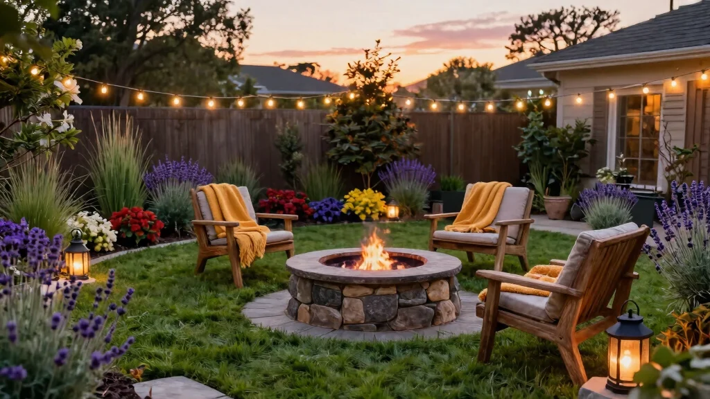 14 Backyard Fire Pit Landscape Ideas That Keep Grass From Burning