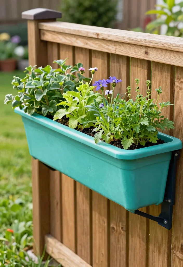 14 Block Planter Concepts That Stack Easily Without Mortar or Glue - 14. Gutter Garden Planters 1