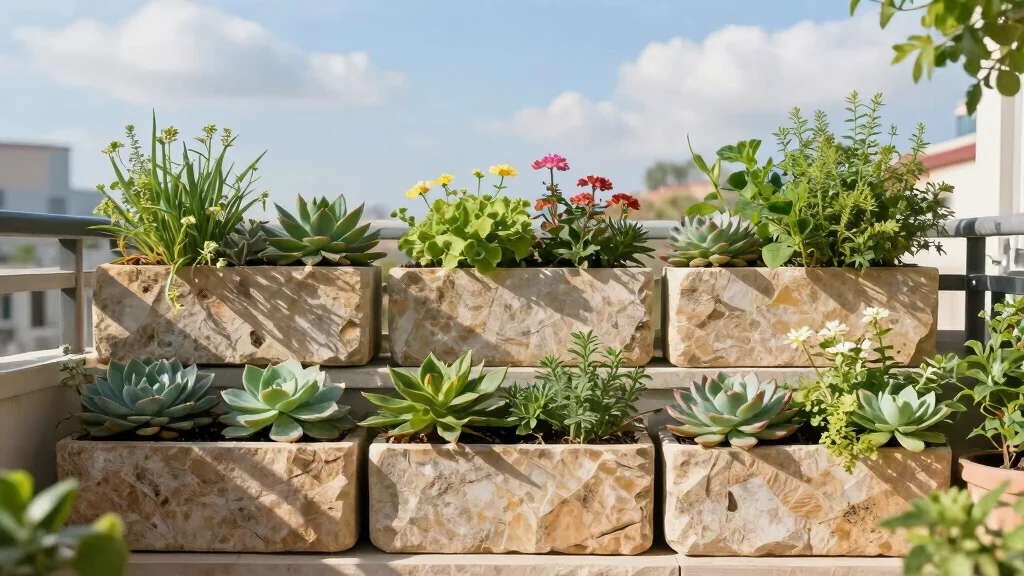 14 Block Planter Concepts That Stack Easily Without Mortar or Glue