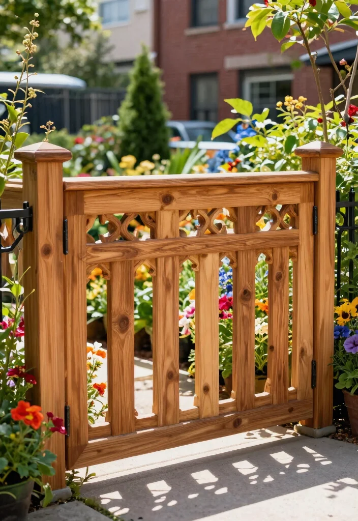 14 Cedar Wood Fence Ideas That Stay Standing Through Any Weather - 6. Decorative Cut-Out Panels 1