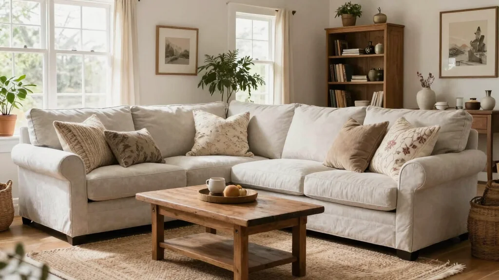14 Farmhouse Couches Living Room Ideas That Look Expensive Under $800