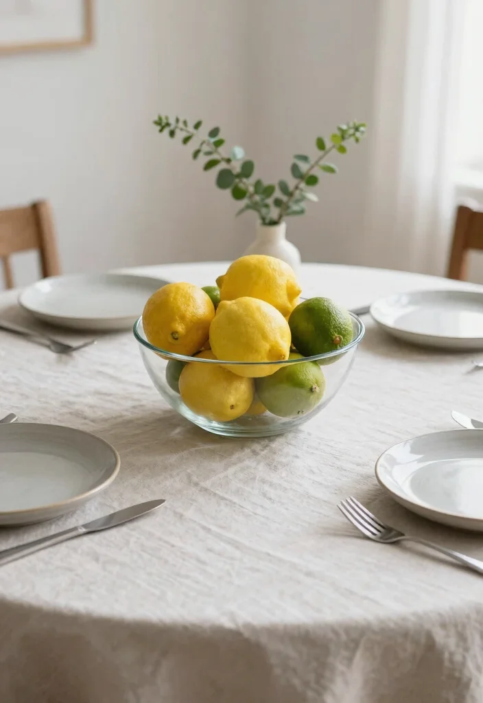 14 Farmhouse Spring Decor Ideas on a Budget That Look Fresh Not Cluttered - 7. Minimalist Table Centerpieces 1