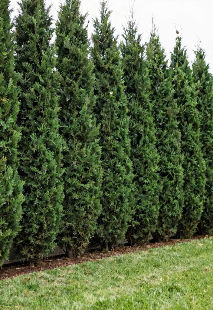 14 Front Yard Trees That Grow Fast and Provide Instant Shade - 10. Leyland Cypress (Cupressocyparis leylandii) 1