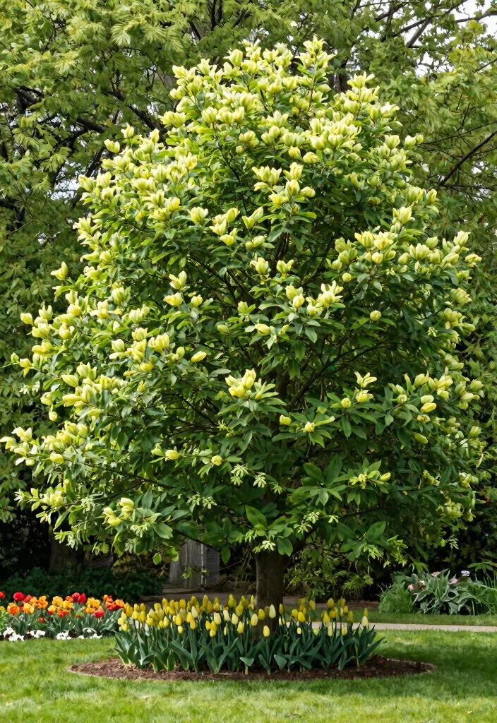 14 Front Yard Trees That Grow Fast and Provide Instant Shade - 2. Tulip Tree (Liriodendron tulipifera) 1