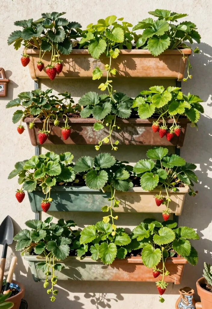 14 Plant Trellis Ideas That Support Heavy Vines Without Tipping - 11. Vertical Garden Wall Planters 1