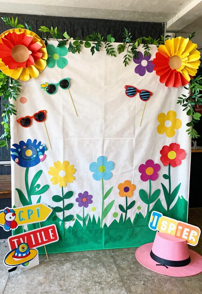 15 Backyard Wedding Decor Ideas on a Budget That Look Professionally Styled - 4. DIY Photo Booth 1