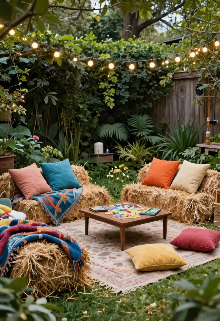15 Backyard Wedding Decor Ideas on a Budget That Look Professionally Styled - 8. Cozy Seating Areas 1