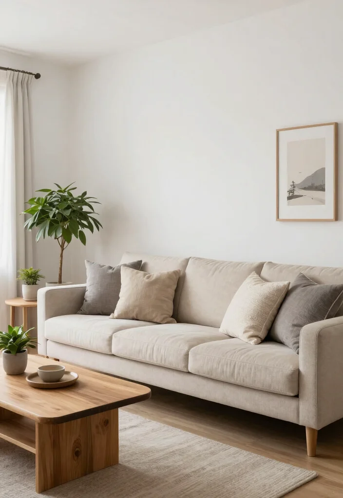 15 Farmhouse Living Room Decor Concepts on a Budget That Feel High-End - 8. Neutral Color Palettes 1