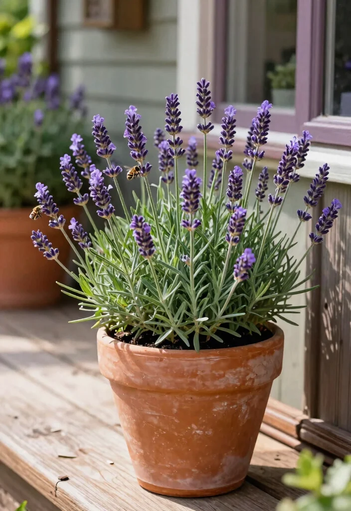 15 Front Porch Flowers That Bloom All Season Without Constant Replanting - 1. Lavender 1