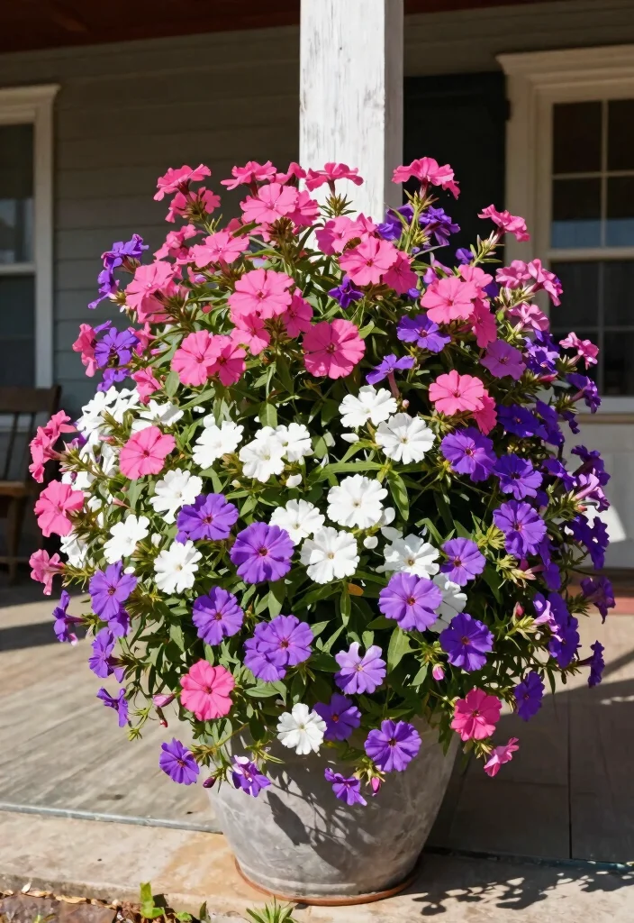 15 Front Porch Flowers That Bloom All Season Without Constant Replanting - 15. Creeping Phlox 1
