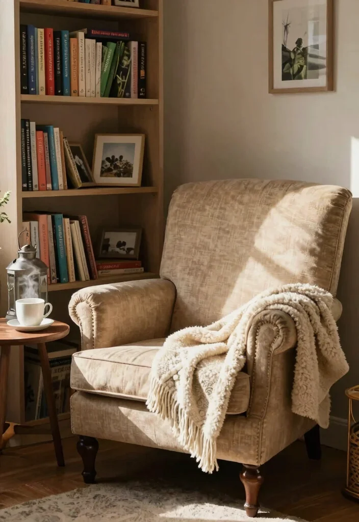 15 Vintage Farmhouse Decor Concepts That Don't Look Like Grandma's House - 8. Cozy Nook with Farmhouse Comfort 1